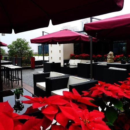Ssaw Boutique Hotel Hangzhou Xiaoshan City Center Dış mekan fotoğraf