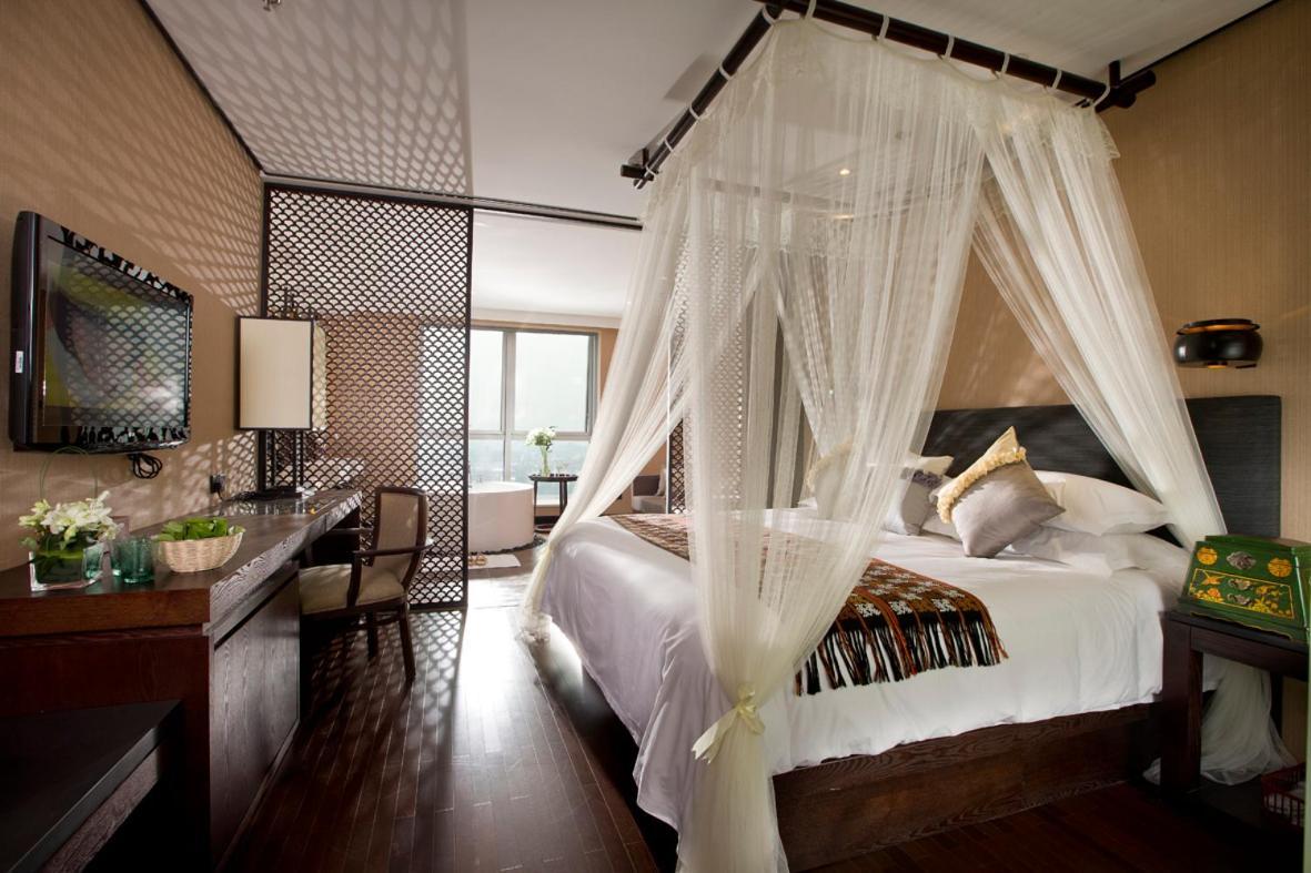 Ssaw Boutique Hotel Hangzhou Xiaoshan City Center Dış mekan fotoğraf