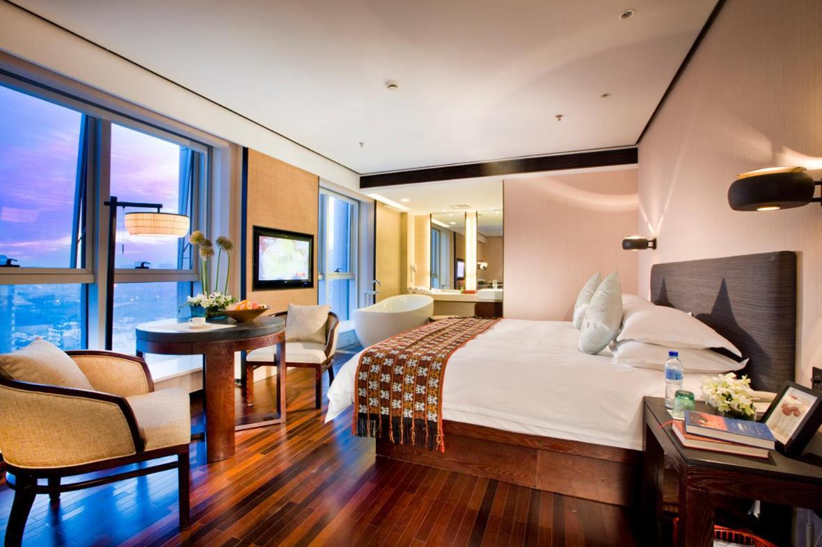 Ssaw Boutique Hotel Hangzhou Xiaoshan City Center Dış mekan fotoğraf